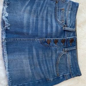 American eagle jean skirt